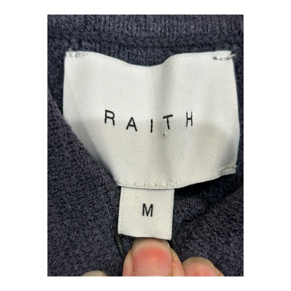 NWT RAITH SORELLE KNIT POLO IN NAVY BLUE SIZE M NEW WITH TAG MEN'S - Picture 5 of 5